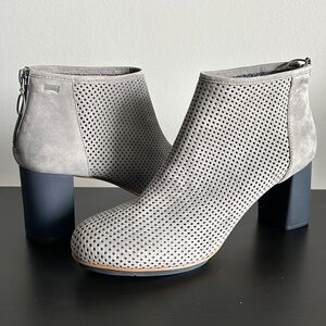 New Camper Gray Perforated Boots size 40 = approx US 9-9.5